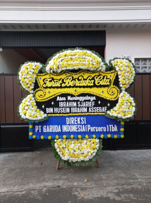 Papan Bunga Duka di Kosambi