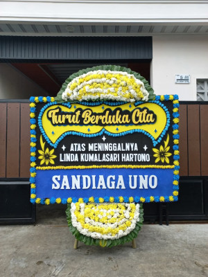 Papan Bunga Duka di Kosambi